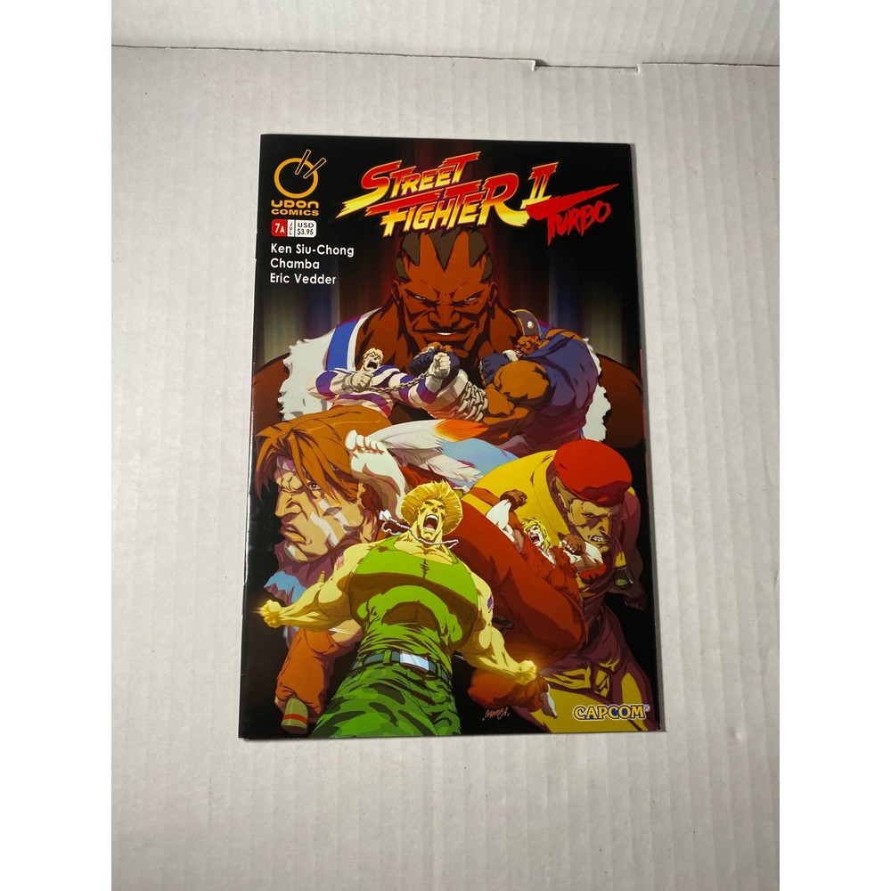 Street Fighter II Turbo 7 Udon Comics Capcom Chamba Cover‎ A Akuma Ryu 2009